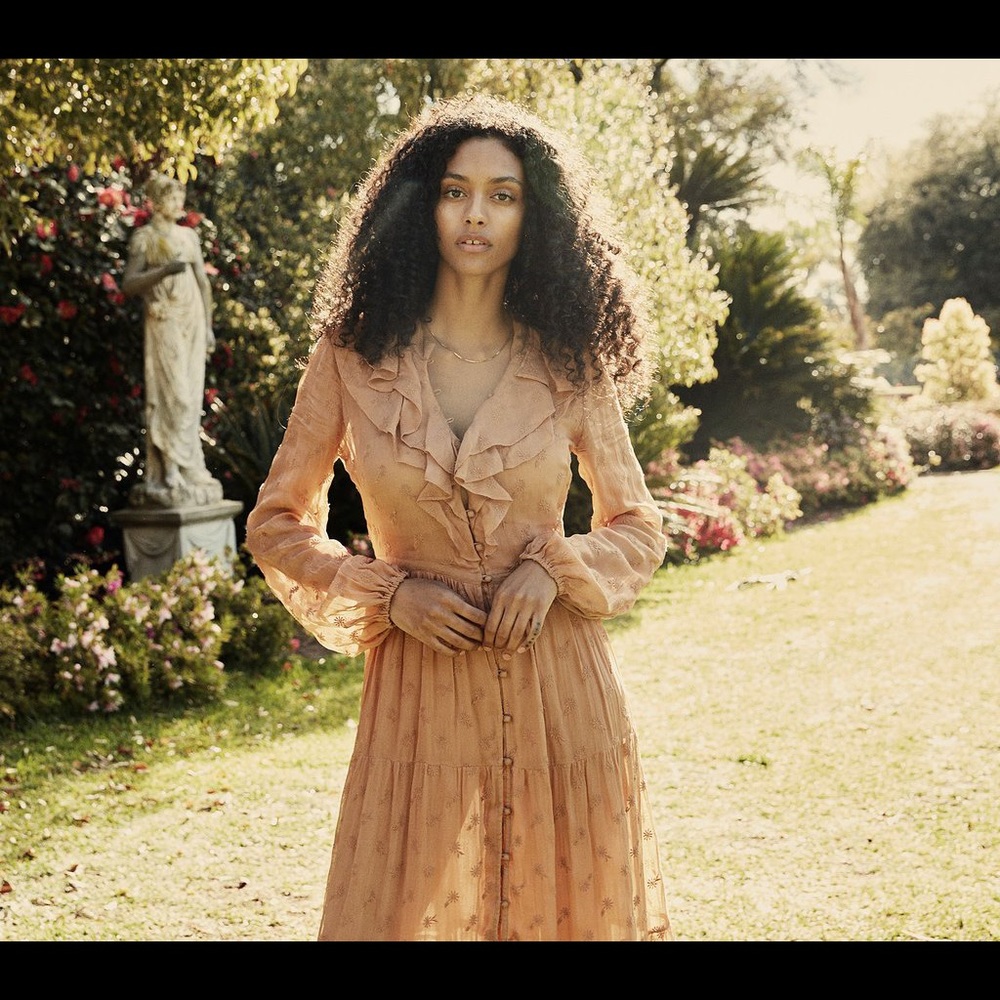 DÔEN Faye Dress in Adobe | X-Small NWT